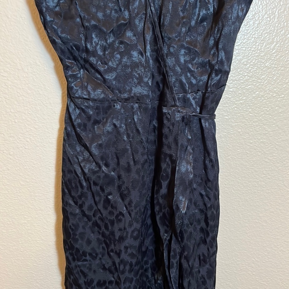 Nwt Abercrombie & Fitch Black Wrap Dress - Picture 4 of 15